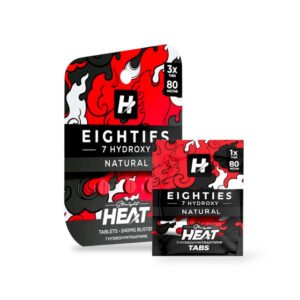 Straight Heat Eighties 7-Hydroxy Chewable Tablets Natural 80mg Per Tablet